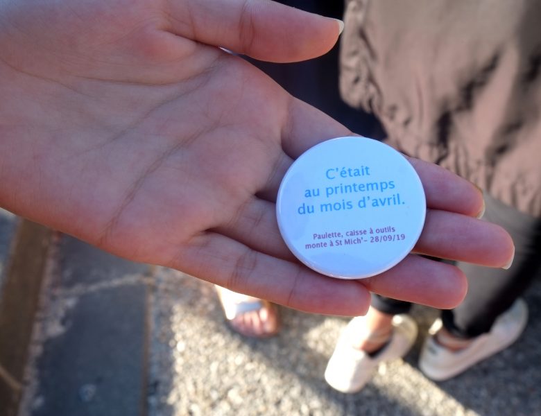 Paulette monte à St Mich’